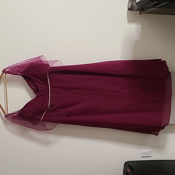 Wedding mais of honnor dress plus size - Picture 6 of 9